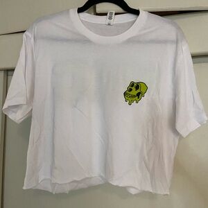 Mutant Ape Yacht Club Cropped White Tee